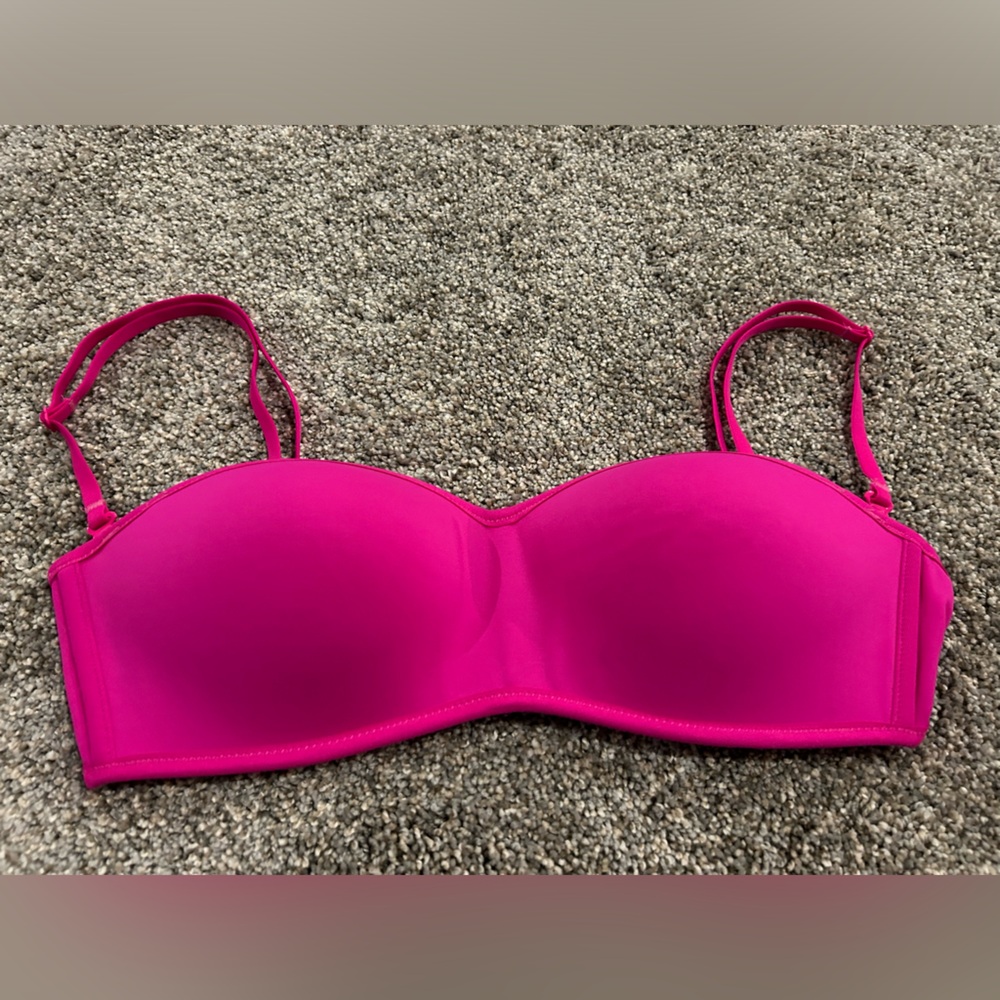 Strapless Convertible Bra - Bright Pink